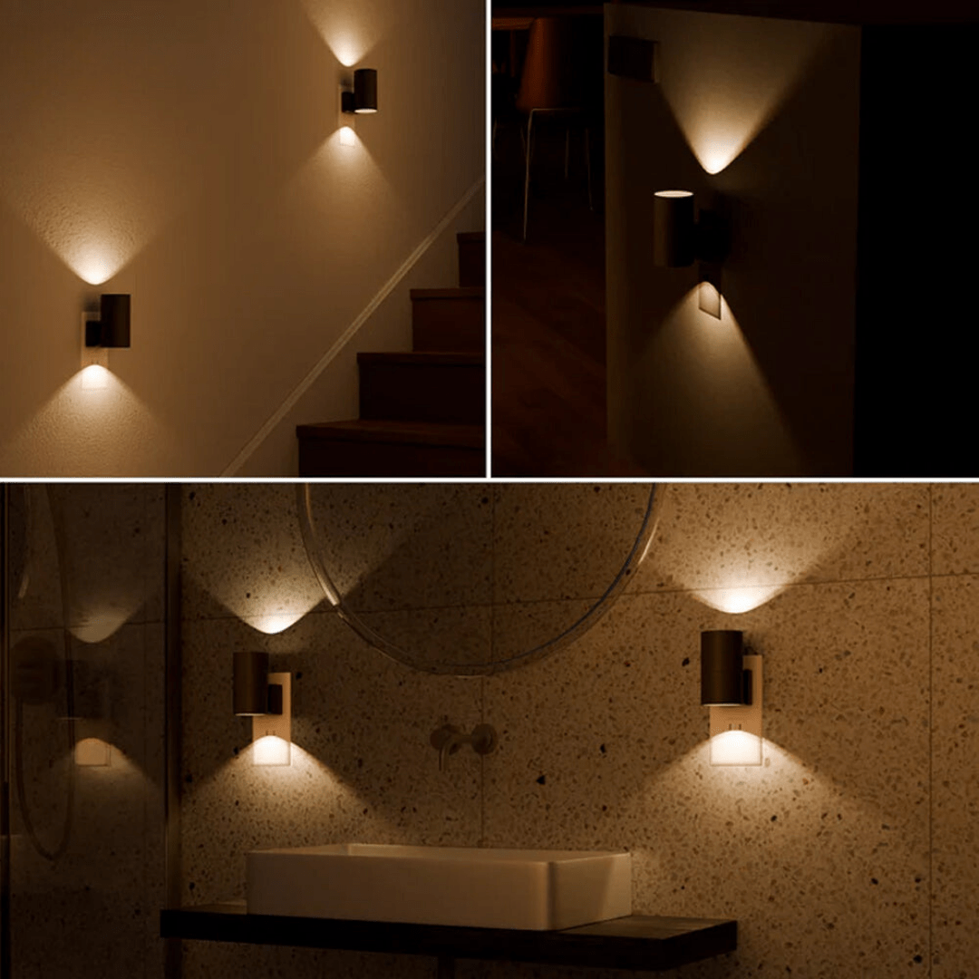 LumiCylinder Plug-in LED-nachtlampje