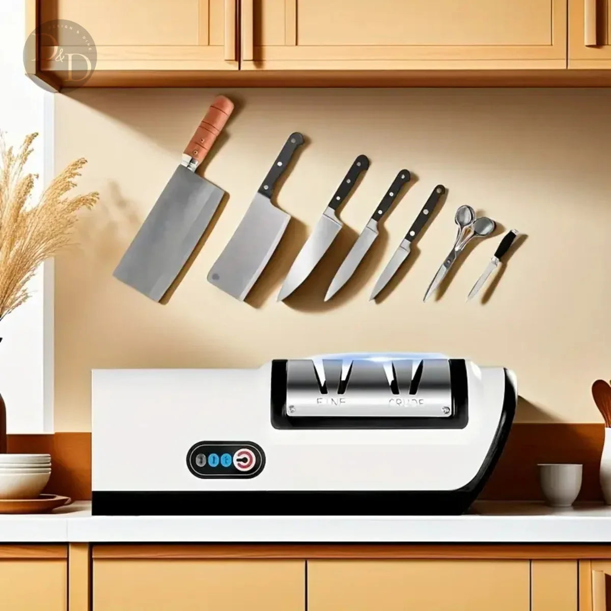Prosharp - elektrische messenslijper - Design & Dine
