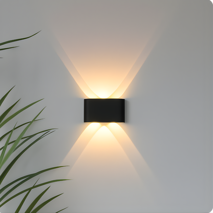 AeroGlow LED-Wandlamp - Weerbestendig