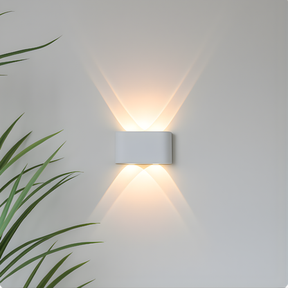 AeroGlow LED-Wandlamp - Weerbestendig