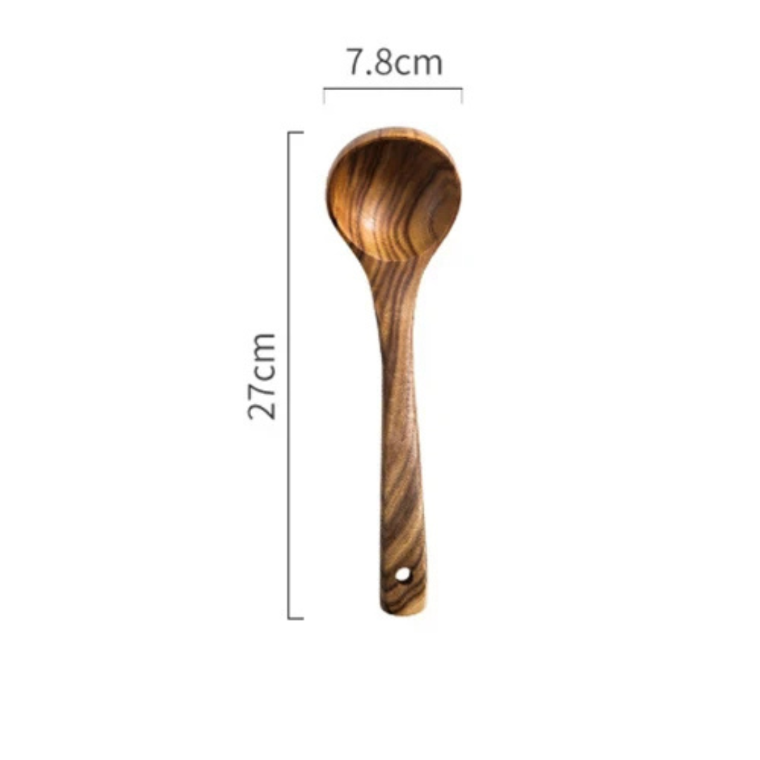 Acacia 8-delige pannenset