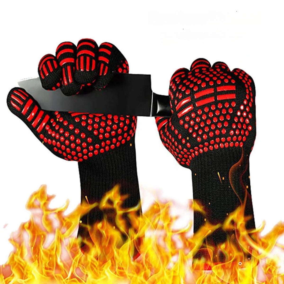 FireGuard - BBQ handschoenen  tot 800°C