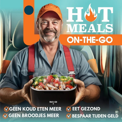 Heat & Eat - Elektrisch verwarmde lunchbox
