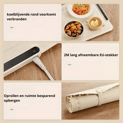 Stayhot - elektrisch verwarmde placemat