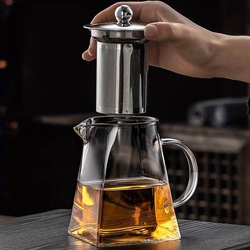 ClariTea Glazen Theepot