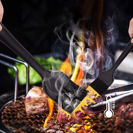 18-delige set - Roestvrijstaal BBQ gereedschap