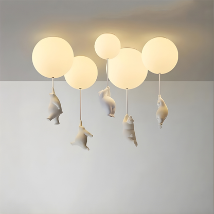 BalloonBuddy Plafondlamp - Beerontwerp
