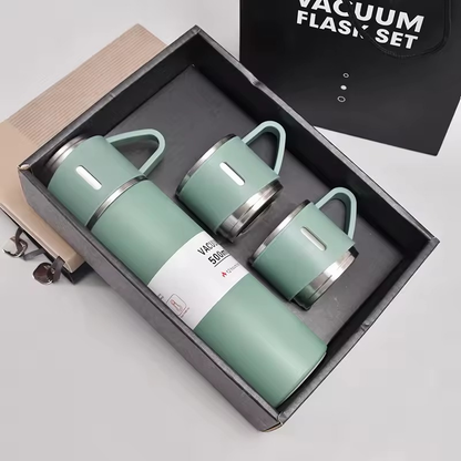 VacuSip-set met geïsoleerde thermosflessen