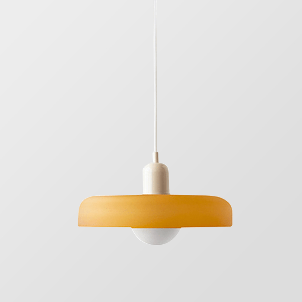 Colora Bauhaus Hanglamp Gekleurd Glas Rond Design