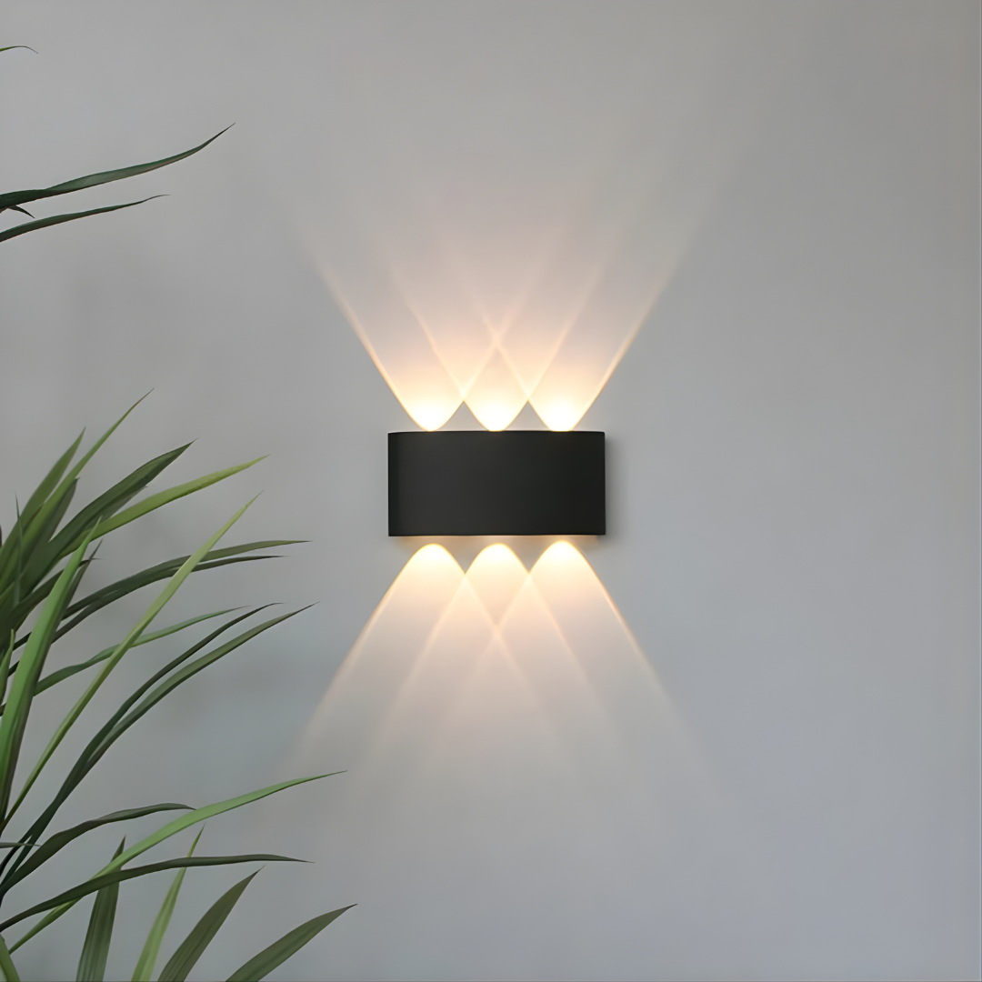 AeroGlow LED-Wandlamp - Weerbestendig