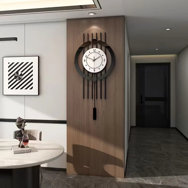 Aurello Pendulum Wandklok – Metaal