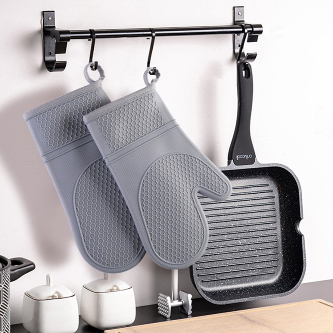 Heatens siliconen ovenhandschoenen - Design & Dine