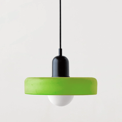 Colora Bauhaus Hanglamp Gekleurd Glas Rond Design