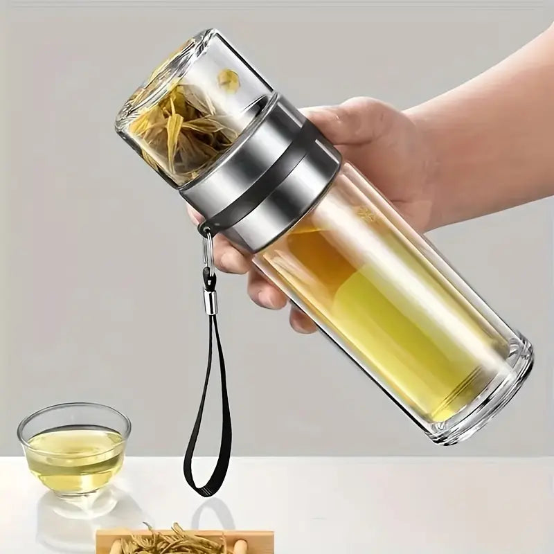 TeaNGo™ Glazen Thee Infuser Fles - Design & Dine