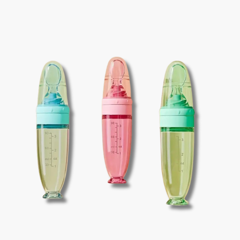 KleverKiddie™ Hapjesfles - voeden zonder vlekken - Design & Dine