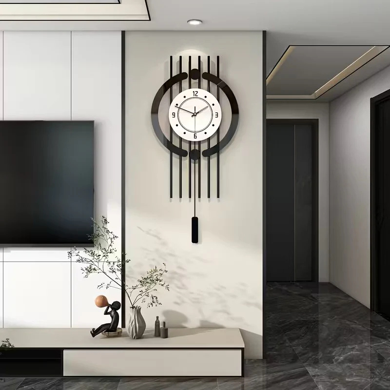 Aurello Pendulum Wandklok – Metaal