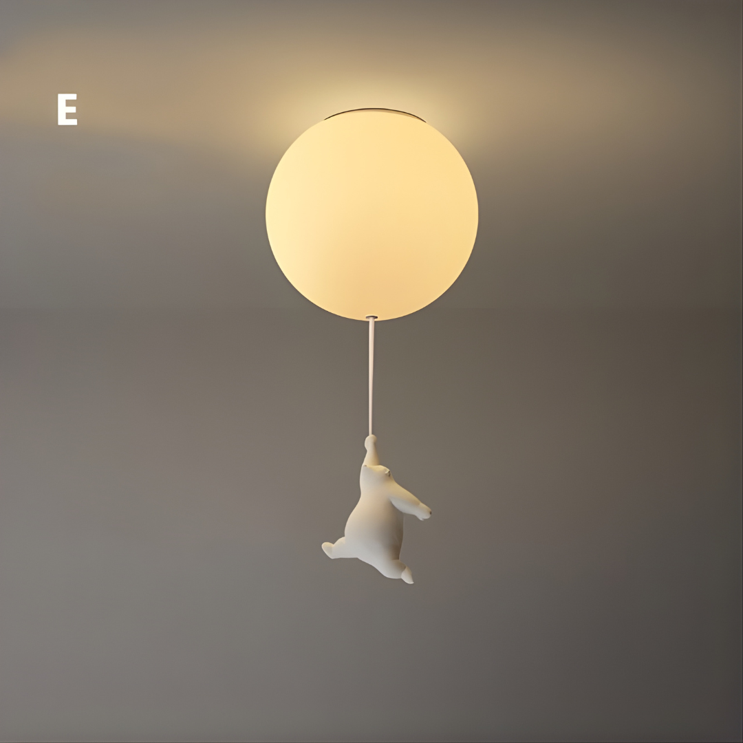 BalloonBuddy Plafondlamp - Beerontwerp