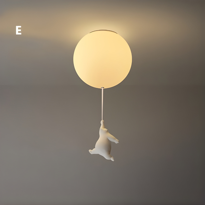 BalloonBuddy Plafondlamp - Beerontwerp