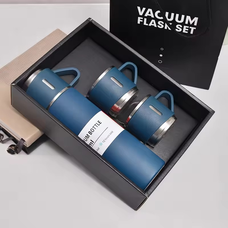 VacuSip-set met geïsoleerde thermosflessen