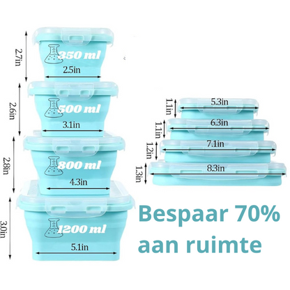 FLOX™ siliconen opbergers - Design & Dine