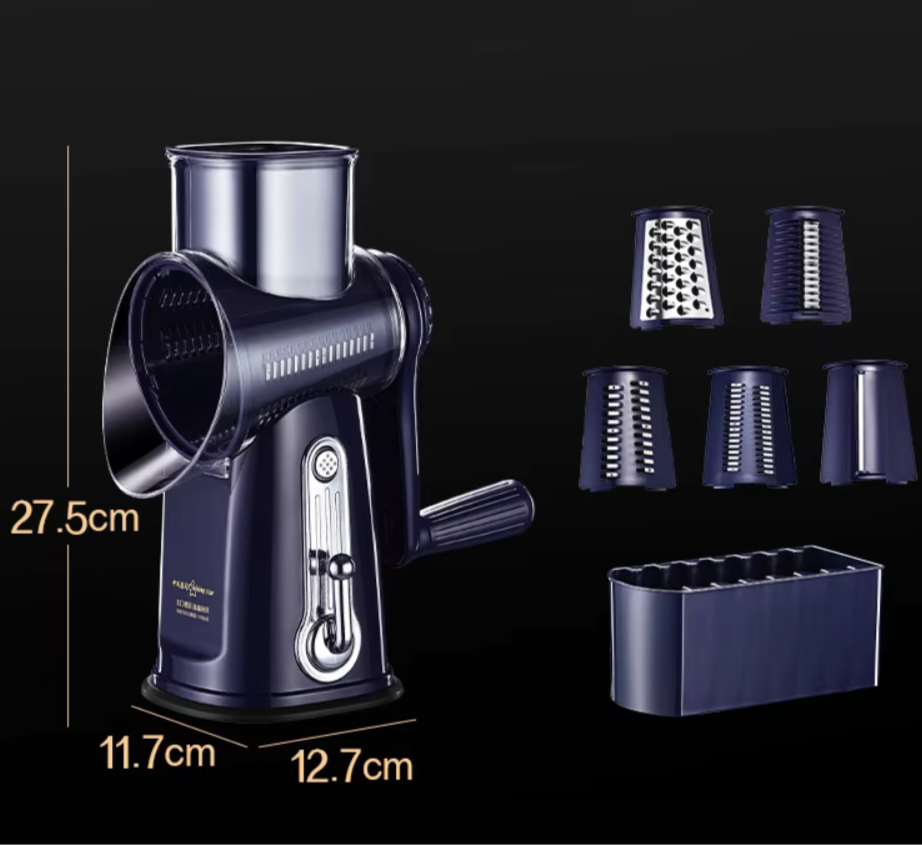 Twisting shredder - 5 in 1 keukenmachine - Design & Dine