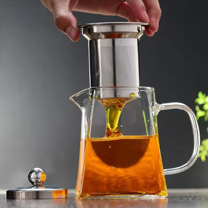 ClariTea Glazen Theepot