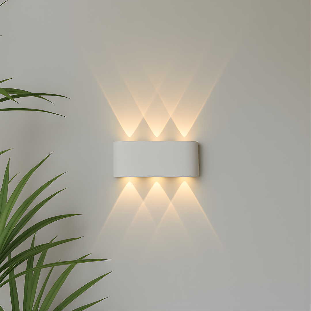 AeroGlow LED-Wandlamp - Weerbestendig