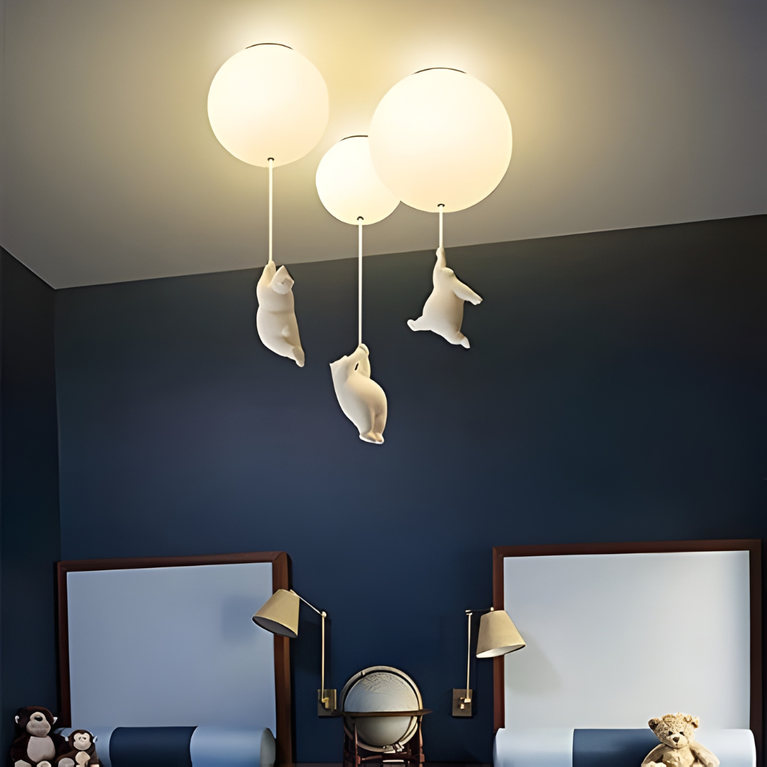 BalloonBuddy Plafondlamp - Beerontwerp