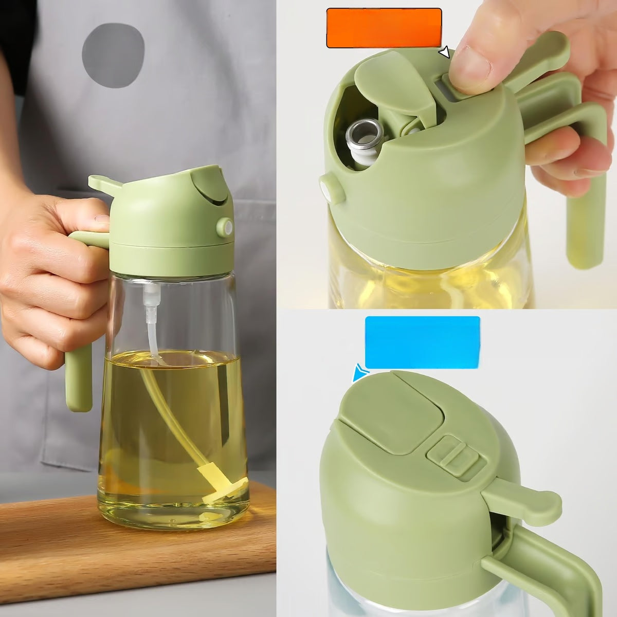 BBQ mist - 2 in 1 olie spray