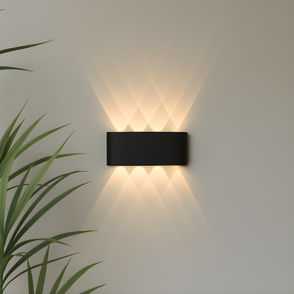 AeroGlow LED-Wandlamp - Weerbestendig