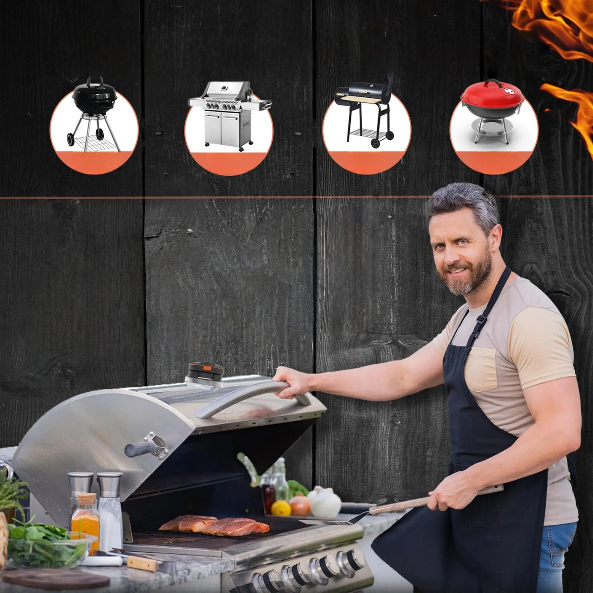 Ai BBQ temperatuurmeter + Gratis mobile app