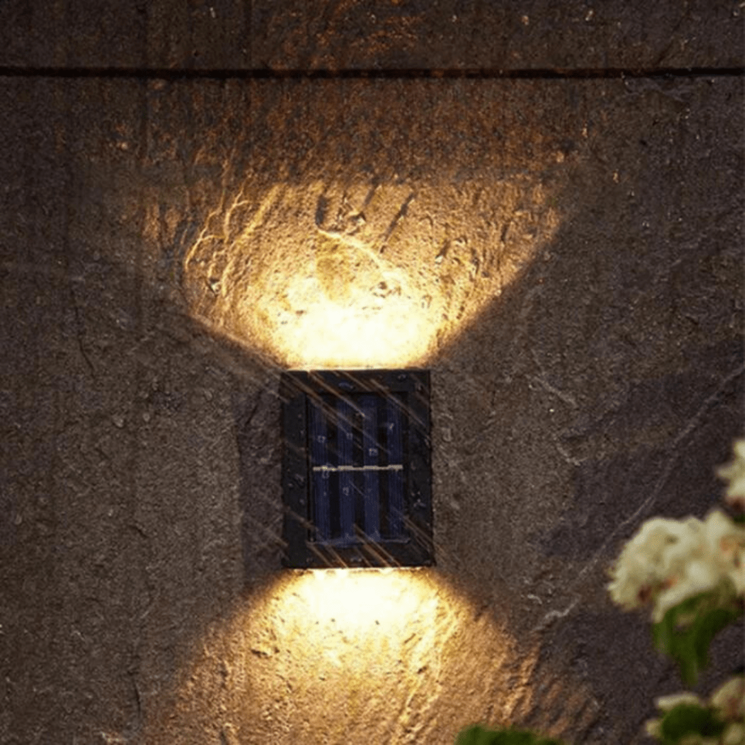 SolaraGlow Buitenwandlamp Op Zonne-Energie