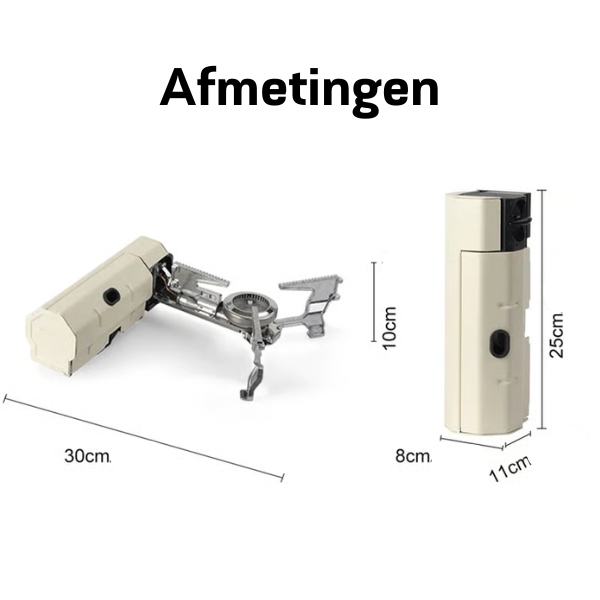 PocketStove - Opvouwbare krachtige kookpit - Design & Dine