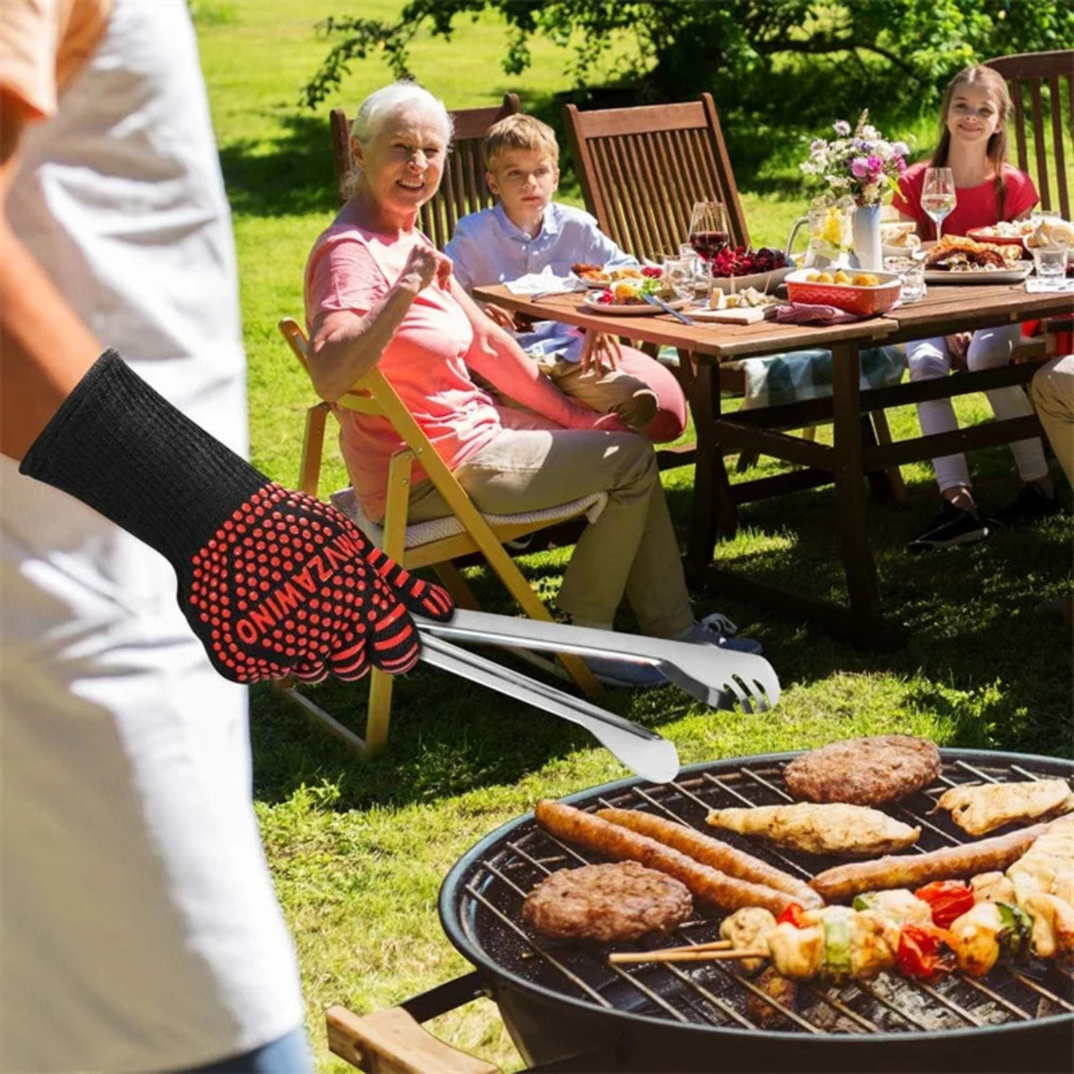 FireGuard - BBQ handschoenen tot 800°C - Design & Dine