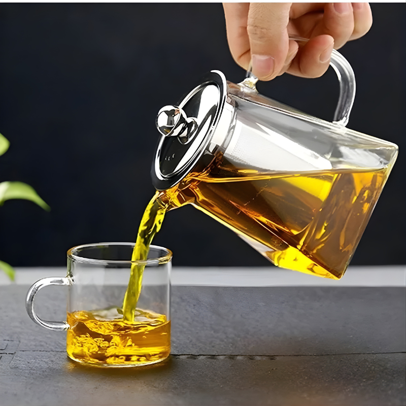 ClariTea Glazen Theepot