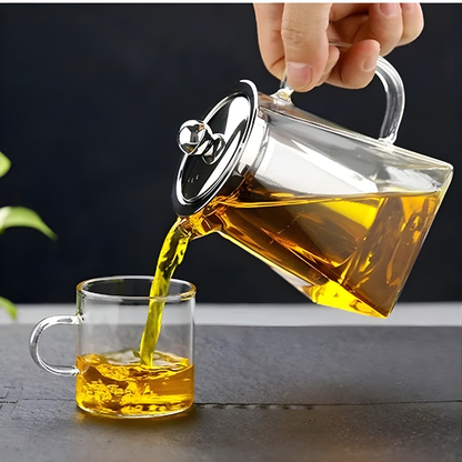 ClariTea Glazen Theepot
