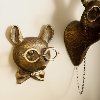 WildCharm Wanddecoratie Met Dierenkop