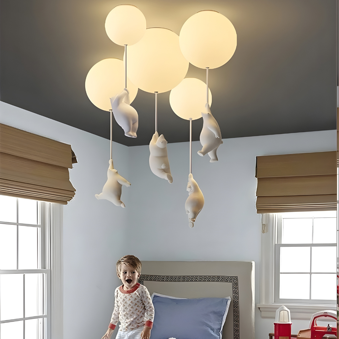 BalloonBuddy Plafondlamp - Beerontwerp