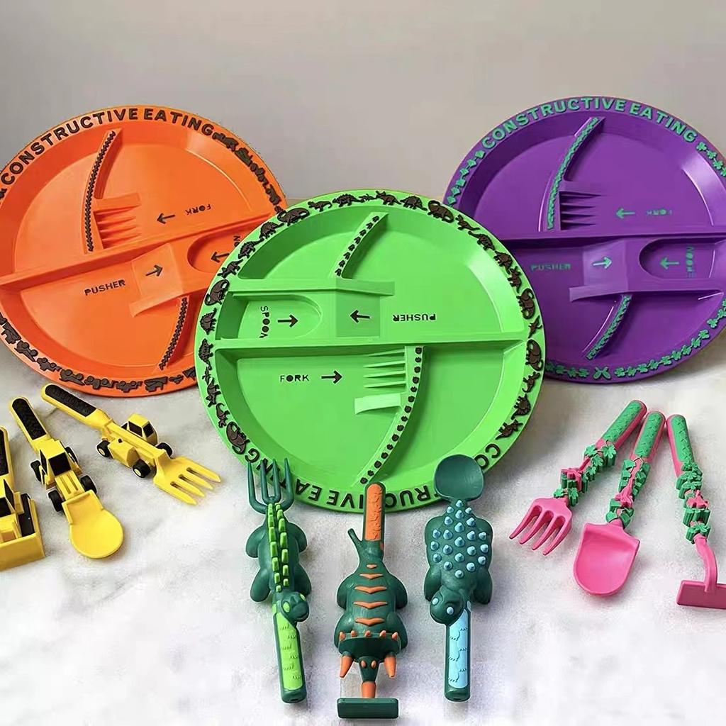 Speels Kinderservies Graafmachine – 3 Varianten