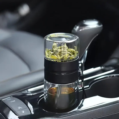 TeaNGo™ Glazen Thee Infuser Fles - Design & Dine