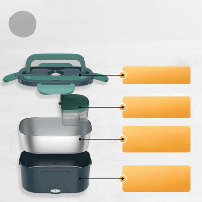 Heat & Eat - Elektrisch verwarmde lunchbox