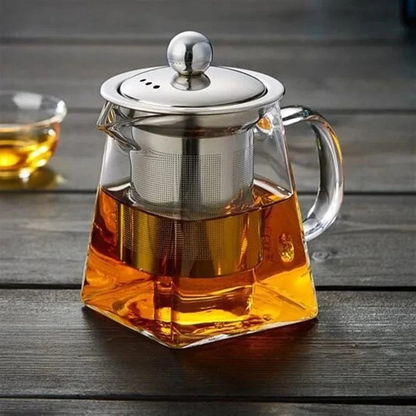 ClariTea Glazen Theepot