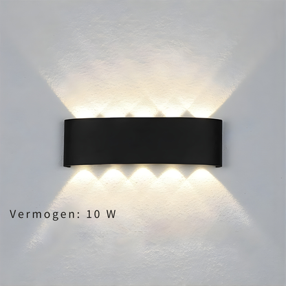 AeroGlow LED-Wandlamp - Weerbestendig