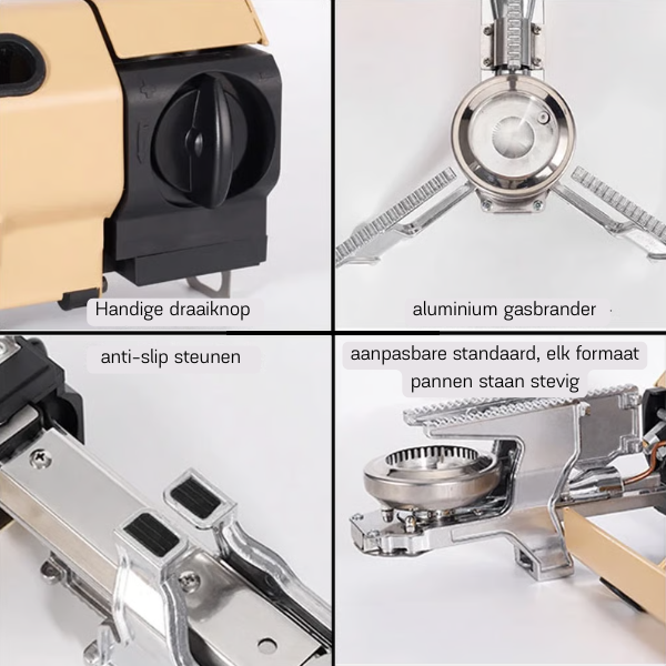 PocketStove - Opvouwbare krachtige kookpit - Design & Dine