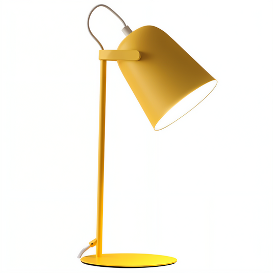 AuroraNord Draaibare Tafellamp - Verstelbare Macaron-Bureaulamp| Geel