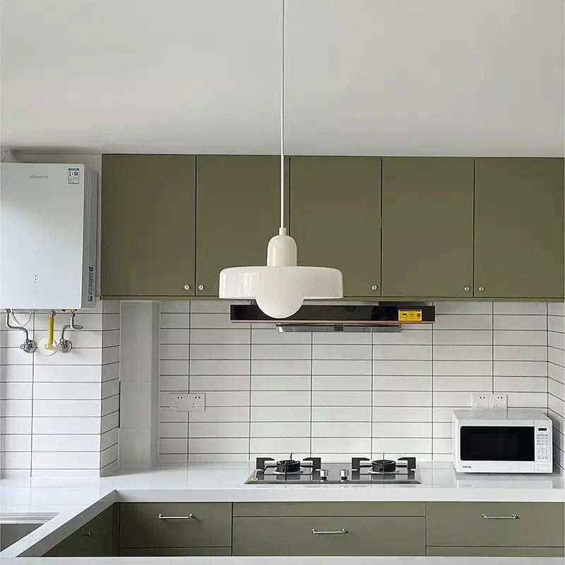 Colora Bauhaus Hanglamp Gekleurd Glas Rond Design