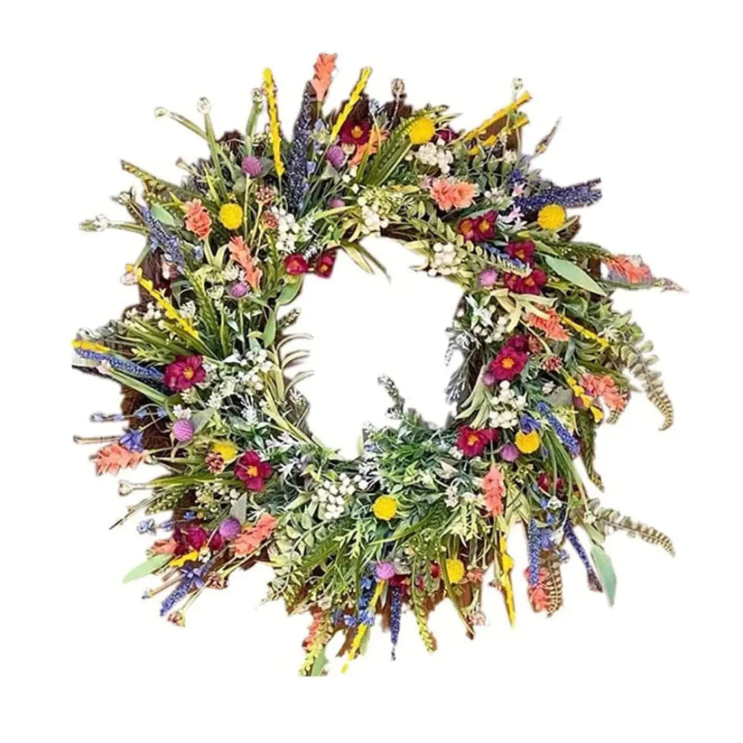 BloomHaven Bloemenkrans Voor Aan De Deur - Handgemaakt