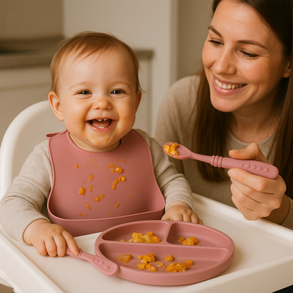 Kleverkiddie™ - sticky bord met bestek - Design & Dine