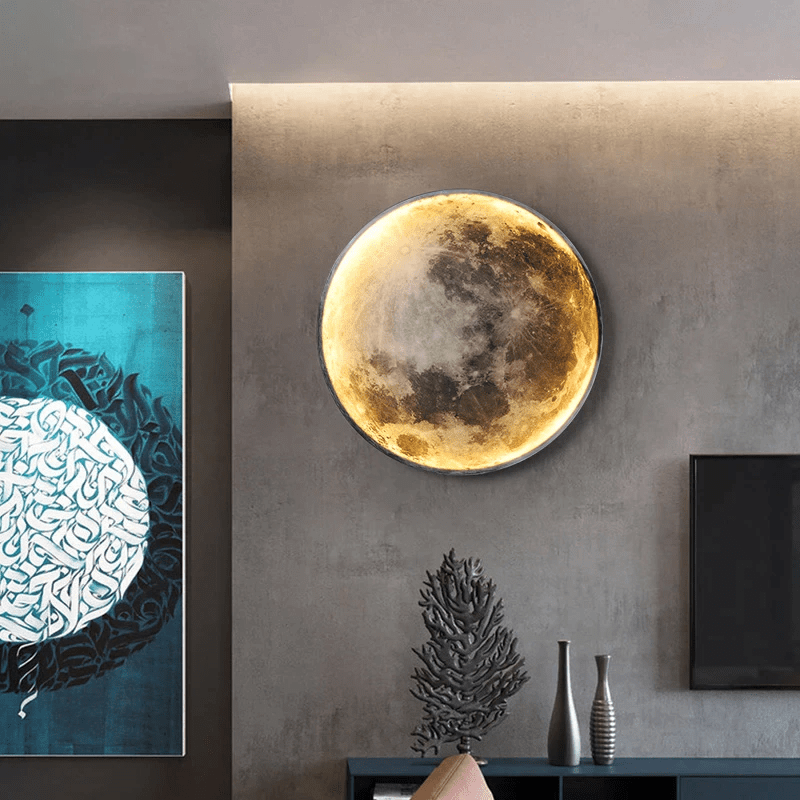 MoonLamp Wandlamp LED Maan Design