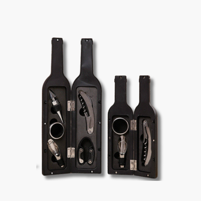 Luxe Wijnfles Openerset Deluxe Geschenkset (5-delig)